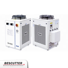 Industrial Refrigerated Water Chiller  CW-6000 for CO2 laser 250W/300W - BesCutter Laser Cutters and Engravers