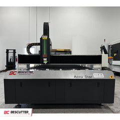 5' x10' Accu Star 1500-2000W IPG Fiber Laser Metal Sheet Cutting Machine - BesCutter Laser Cutters and Engravers