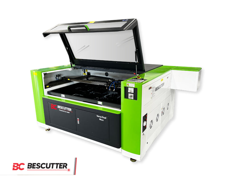 ALL SYSTEM INCLUDED BESCUTTER VERSA MAX 52"X40" | 180W CO2 + 30W RF Metal Ceramic Laser Source | CO2 LASER CUTTER & ENGRAVER | OPTIONAL ROTARY  | CMA1309-T-A | FAST DELIVERY - BesCutter Laser Cutters and Engravers