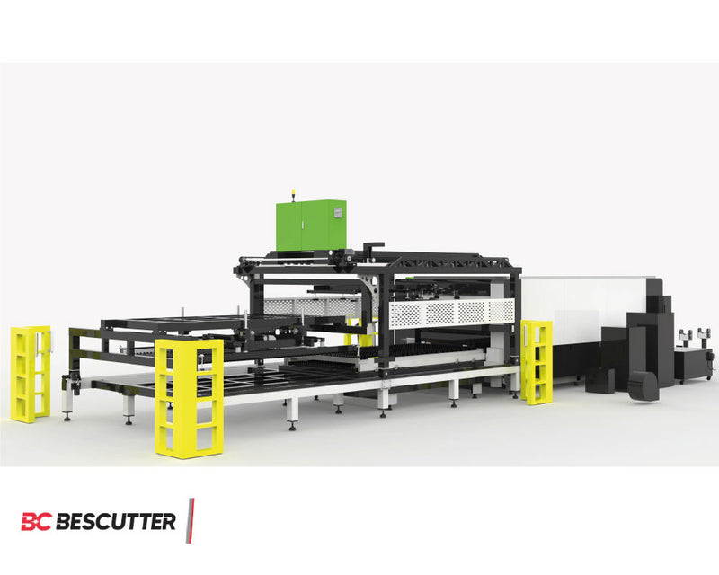 AUTOMATIC LOADING AND UNLOADING | System for Fiber Laser Cutting Machine