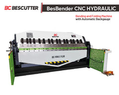 BesBender CNC HYDRAULIC Bending and Folding Machine with Automatic Backgauge