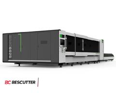 MACH SPEED 6025 20'x8.3' | 6000W -15000W IPG | Fiber Laser Cutter Fully Enclosed with Hydraulic Shuttle Table