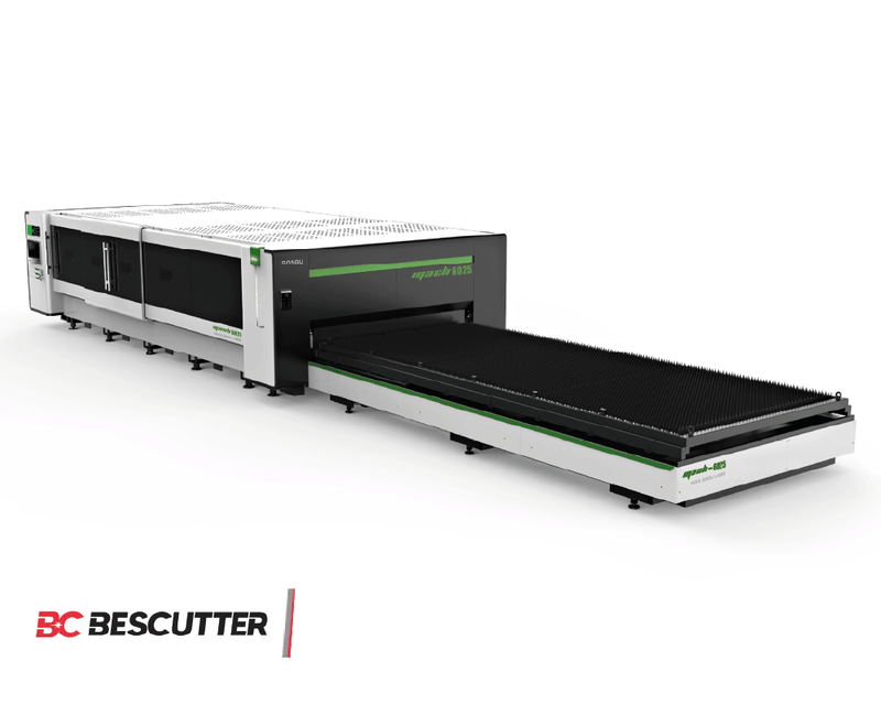 MACH SPEED 6025 20'x8.3' | 6000W -15000W IPG | Fiber Laser Cutter Fully Enclosed with Hydraulic Shuttle Table