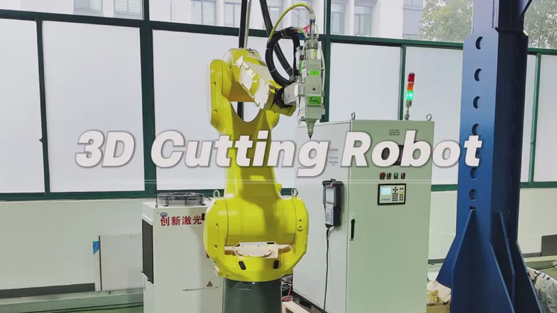 3D Robotic Cutter 3000w FANUC M-20iB High Accuracy Cutting Robot