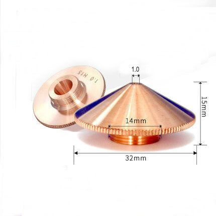 Copper Nozzles for Raytools Fiber Laser Head - BesCutter Laser Cutters and Engravers