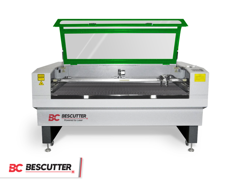 ALL SYSTEM INCLUDED BESCUTTER VERSA STAR TWIN XL 63"X40" CO2 LASER CUTTER & ENGRAVER 150W - DOUBLE HEAD | STOCK AVAILABLE | FAST DELIVERY - BesCutter Laser Cutters and Engravers