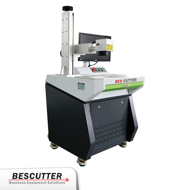 BesCutter Desktop Style 30-50W Galvo Fiber Laser Marking Machine - BesCutter Laser Cutters and Engravers
