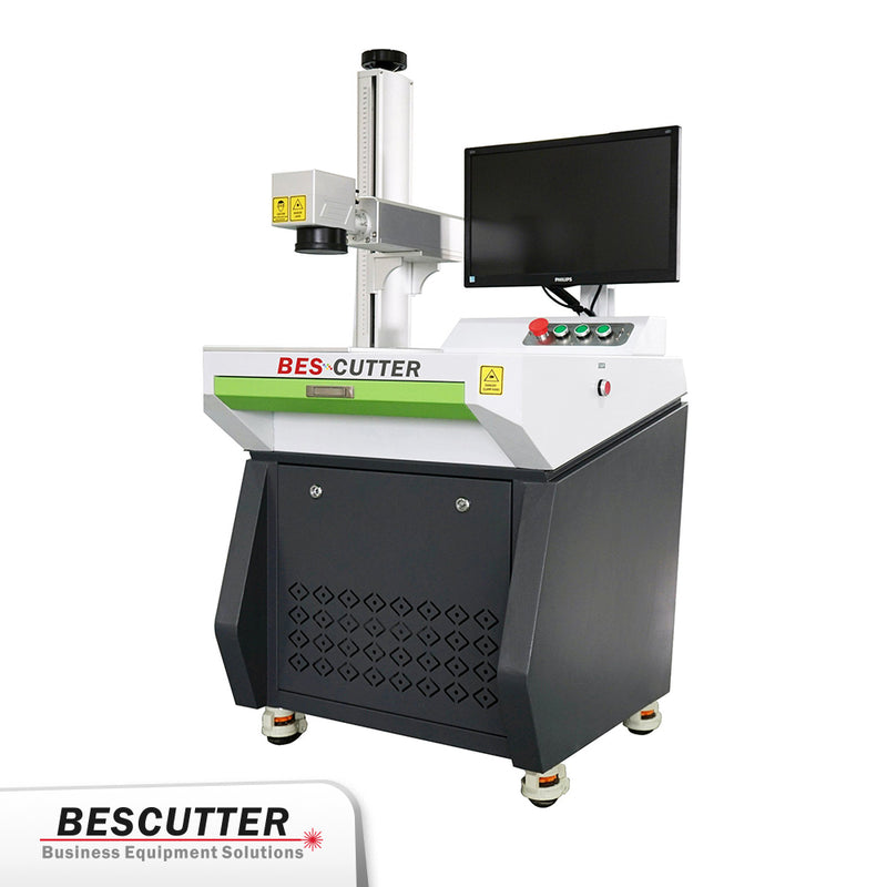 BesCutter Desktop Style 30-50W Galvo Fiber Laser Marking Machine - BesCutter Laser Cutters and Engravers