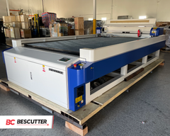 ALL SYSTEM INCLUDED BESCUTTER WORKFORCE [4'X8' - 5'X10] CO2 LASER CUTTER & ENGRAVER SYSTEM | 150W - 300W | DOUBLE WORK PLATFORM - BesCutter Laser Cutters and Engravers