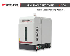 BesCutter Mini Enclosed type Galvo 30W Fiber Laser Marking Machine. Stock Available