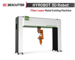 HYROBOT 3D Robot 1500W IPG | Fiber Laser Metal Cutting Machine