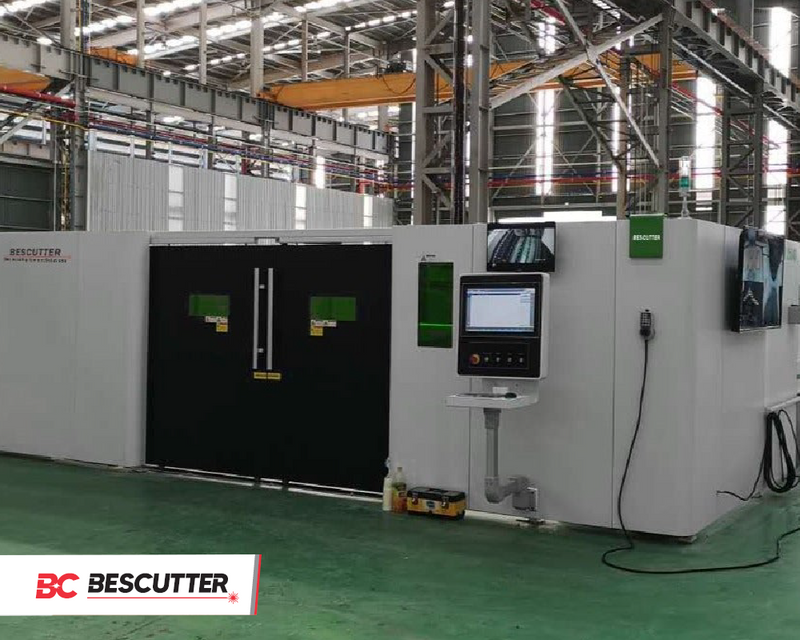 BesCutter Giga Series 12KW 10'X40' IPG Fiber Laser Cutter - BesCutter Laser Cutters and Engravers