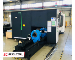 Bescutter Fly Pro 2-6KW IPG Fiber Laser Metal Sheet and Pipe Cutter Full Enclosure with Parallel Shuttle Table - BesCutter Laser Cutters and Engravers