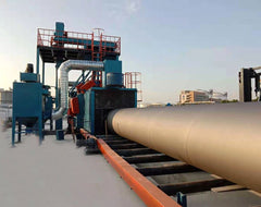 Bescutter tubes and pipes shot blasting machine