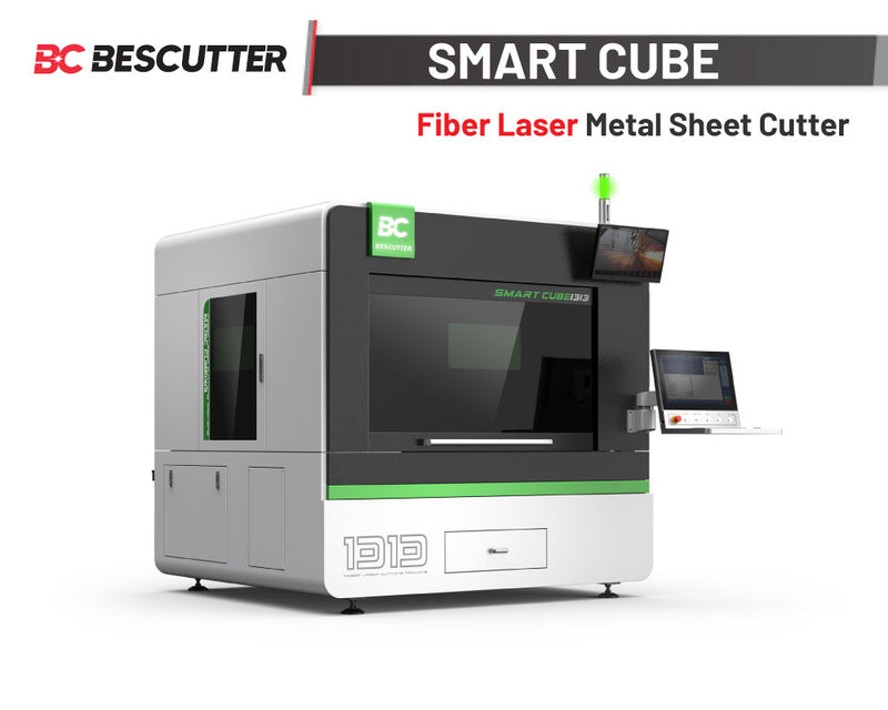 SMART CUBE 51"x 51" | 1500W - 4000W | Fiber Laser Sheet Metal Cutting Machine